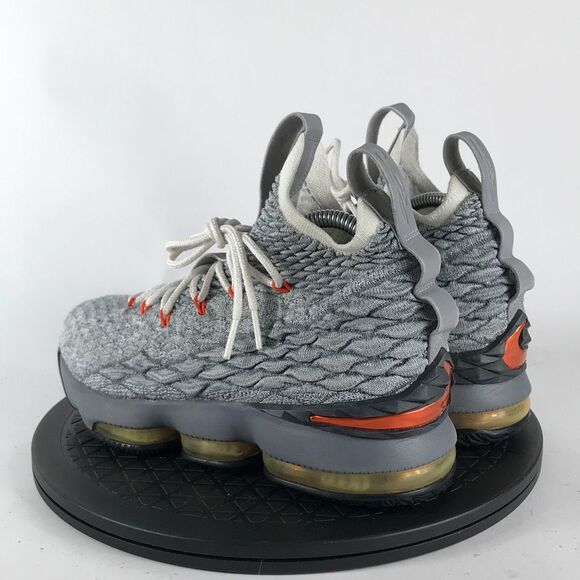 Nike LeBron 15 XV Gray Basketball Shoes 922811-080 Women’s Size 8 (6.5Y) - Picture 7 of 11